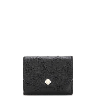 Louis Vuitton Iris Wallet NM Mahina Leather XS