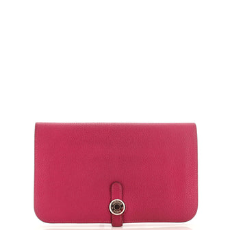Hermes Dogon Duo Combined Wallet Leather