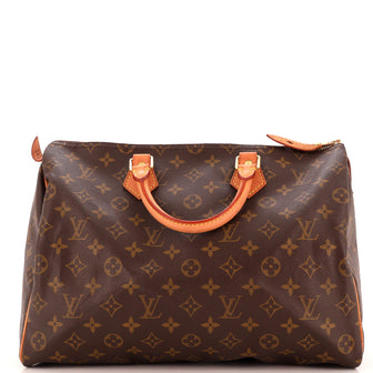 Louis Vuitton Speedy Handbag Monogram Canvas 35