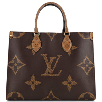 Louis Vuitton OnTheGo Tote Reverse Monogram Giant MM