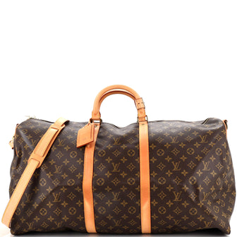 Louis Vuitton Keepall Bandouliere Bag Monogram Canvas 60