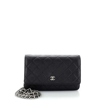 Chanel Wallet on Chain Quilted Caviar