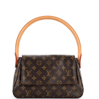 Louis Vuitton Looping Handbag Monogram Canvas Mini