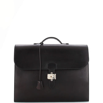 Hermes Sac a Depeches Bag Box Calf 38