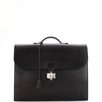 Hermes Sac a Depeches Bag Box Calf 38