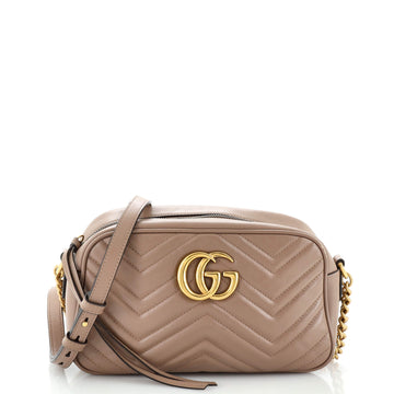 Gucci GG Marmont Shoulder Bag Matelasse Leather Small