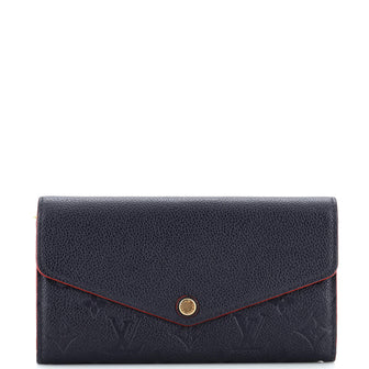Louis Vuitton Sarah Wallet NM Monogram Empreinte Leather
