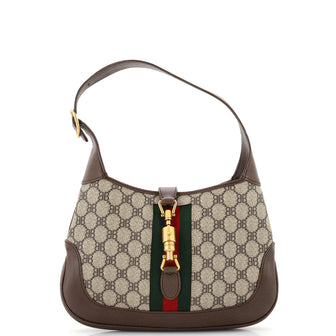 Balenciaga x Gucci The Hacker Project Jackie 1961 Hobo BB Coated Canvas Small