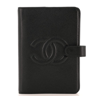 Chanel Timeless CC Ring Agenda Cover Caviar Small