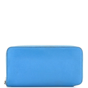 Hermes Azap Zip Around Wallet Silk'in Epsom Long