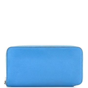 Hermes Azap Zip Around Wallet Silk'in Epsom Long