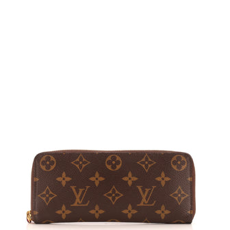 Louis Vuitton Clemence Wallet Monogram Canvas
