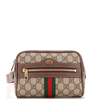 Gucci Ophidia Belt Bag GG Coated Canvas Small