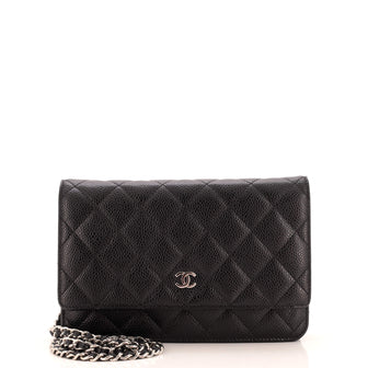 Chanel Wallet on Chain Quilted Caviar