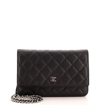 Chanel Wallet on Chain Quilted Caviar