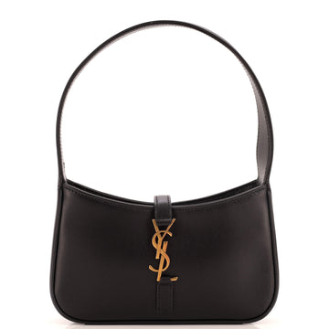 Saint Laurent Le 5 a 7 Hobo Leather Mini