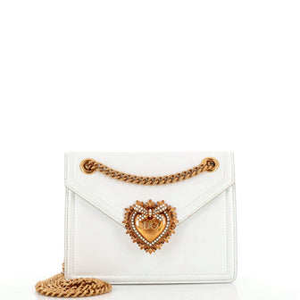 Dolce & Gabbana Devotion Crossbody Bag Leather Small