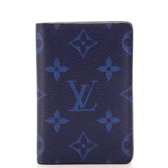 Louis Vuitton Pocket Organizer Monogram Taigarama