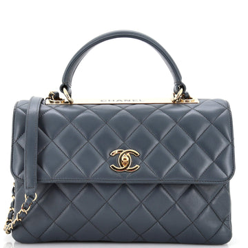 Chanel Trendy CC Top Handle Bag Quilted Lambskin Medium