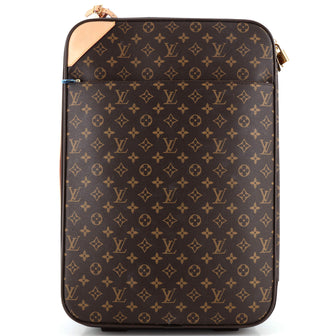Louis Vuitton Pegase Luggage Monogram Canvas 55