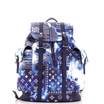 Louis Vuitton Christopher Backpack Limited Edition Monogram Bandana Leather PM