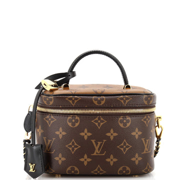 Louis Vuitton Vanity Handbag Reverse Monogram Canvas PM