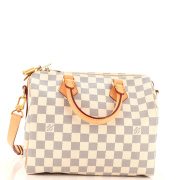 Louis Vuitton Speedy Bandouliere Bag Damier 25