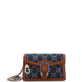 Gucci Dionysus Bag GG Denim Super Mini