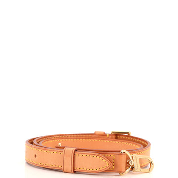 Louis Vuitton Adjustable Shoulder Strap Vachetta Leather 25mm