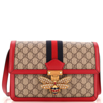 Gucci Queen Margaret Shoulder Bag GG Coated Canvas Medium