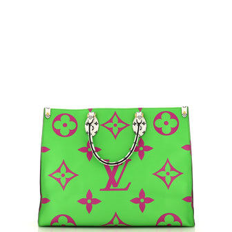 Louis Vuitton OnTheGo Tote Limited Edition Colored Monogram Giant GM