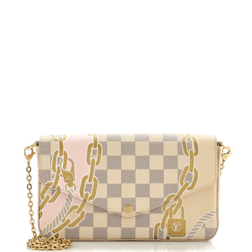 Louis Vuitton Felicie Pochette Limited Edition Nautical Damier