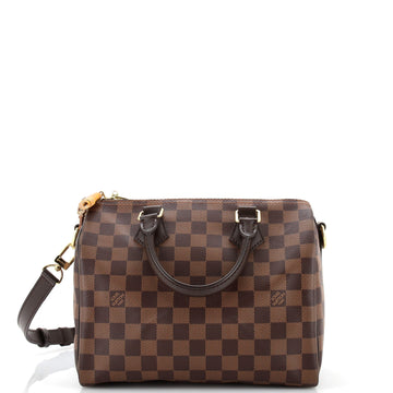 Louis Vuitton Speedy Bandouliere Bag Damier 25