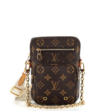 Louis Vuitton Utility Phone Sleeve Bag Monogram Canvas