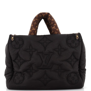 Louis Vuitton Pillow OnTheGo Tote Monogram Quilted Econyl Nylon MM