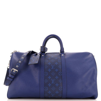 Louis Vuitton Keepall Bandouliere Bag Monogram Taigarama 50