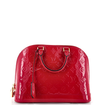 Louis Vuitton Alma Handbag Monogram Vernis PM