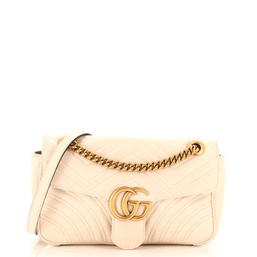 Gucci GG Marmont Flap Bag Matelasse Leather Small