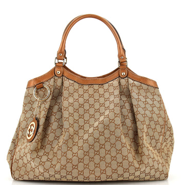 Gucci Sukey Tote GG Canvas Large