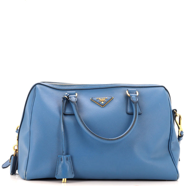 Prada Convertible Bowler Bag Saffiano Leather Medium 267364