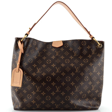 Louis Vuitton Graceful Handbag Monogram Canvas MM