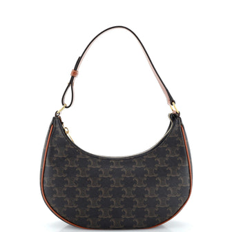 Celine Ava Bag Triomphe Coated Canvas