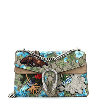 Gucci Dionysus Bag Embroidered Printed GG Coated Canvas Small