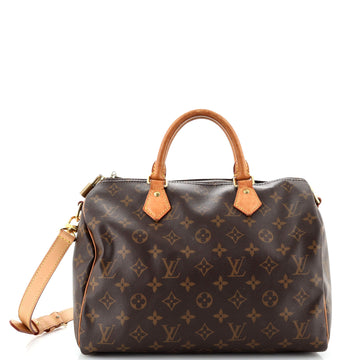 Louis Vuitton Speedy Bandouliere Bag Monogram Canvas 30