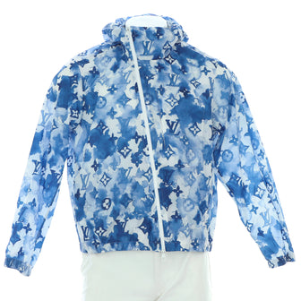 Louis Vuitton Men's Windbreaker Limited Edition Monogram Watercolor Polyamide