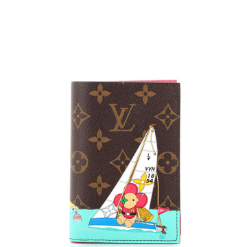 Louis Vuitton Passport Cover Limited Edition Vivienne Xmas Monogram Canvas