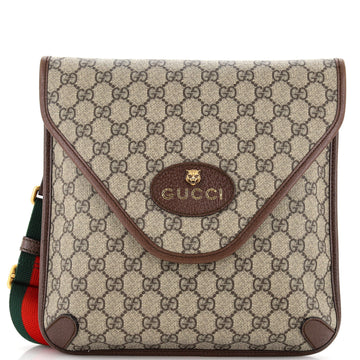 Gucci Neo Vintage Envelope Messenger GG Coated Canvas Medium