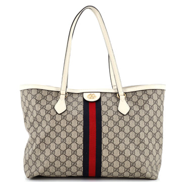 Gucci Ophidia Shopping Tote GG Coated Canvas Medium