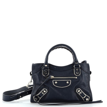 Balenciaga Town Classic Metallic Edge Bag Leather
