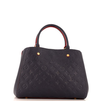 Louis Vuitton Montaigne Handbag Studded Monogram Empreinte Leather BB